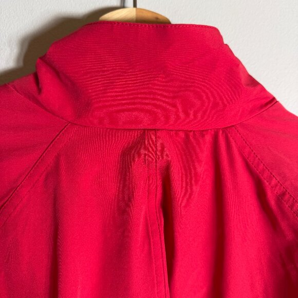 Fabletics x Madelaine Petsch Giana Full Zip Rain Jacket Womens Small Red Outdoor - Picture 12 of 13